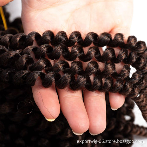 12inch Spring Twist Hair Crochet Braids ombre Passion Twist Synthetic Pre-Twist Crochet Hair Extensions braiding